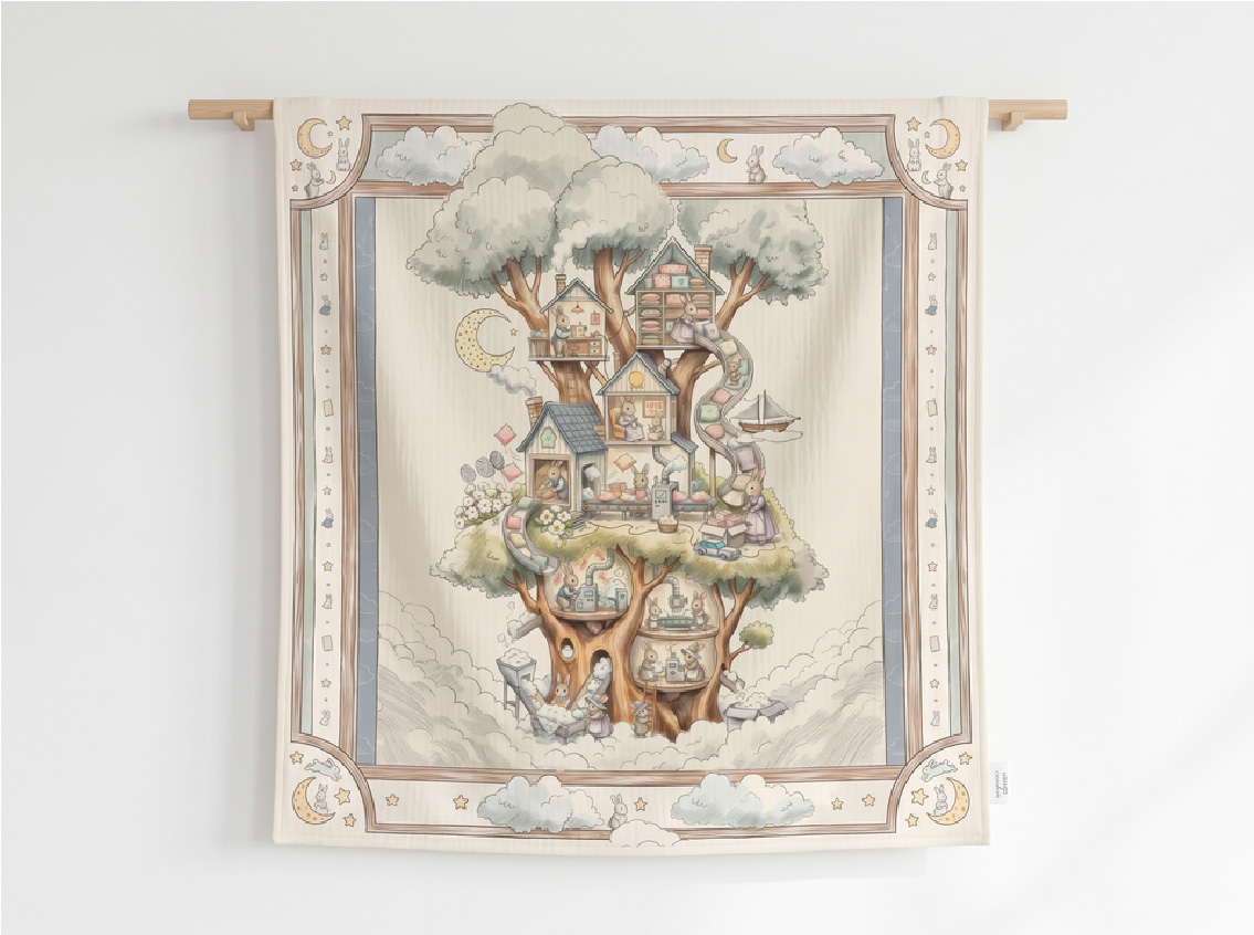 Pillow Case - Topiary Blanket