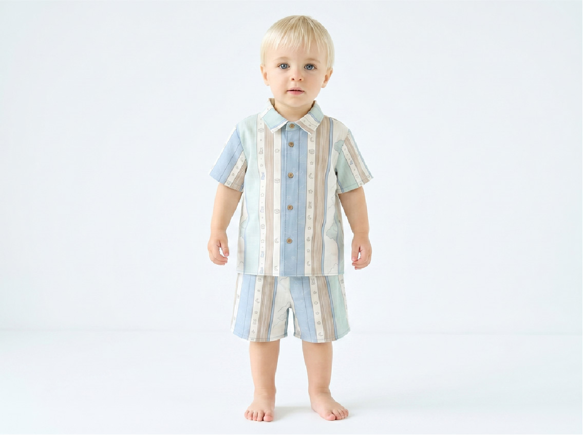Pillow Case - Stripe Summer Set