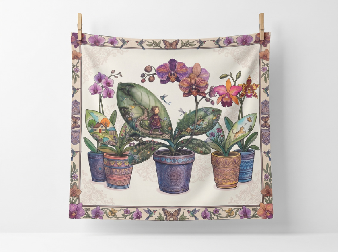 Garden Fairy Botanical - Botanical Blanket