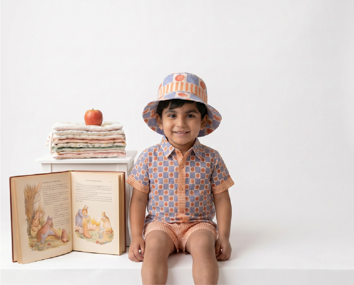 Sweet-Toothed Bear - Checkered Summer Set